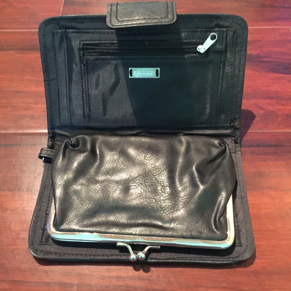 Black Studded Clutch - Picture 3 of 4